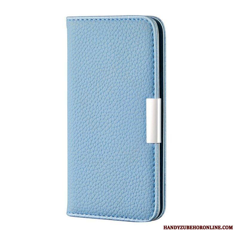 Puhelinkuoret Samsung Galaxy S21 FE Kotelot Flip Keinonahka Litchi Ultra Chic