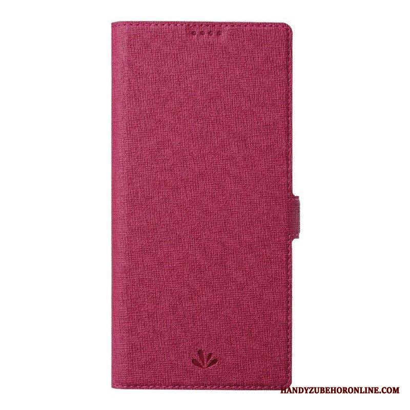 Puhelinkuoret Samsung Galaxy S21 FE Kotelot Flip Teksturoitu