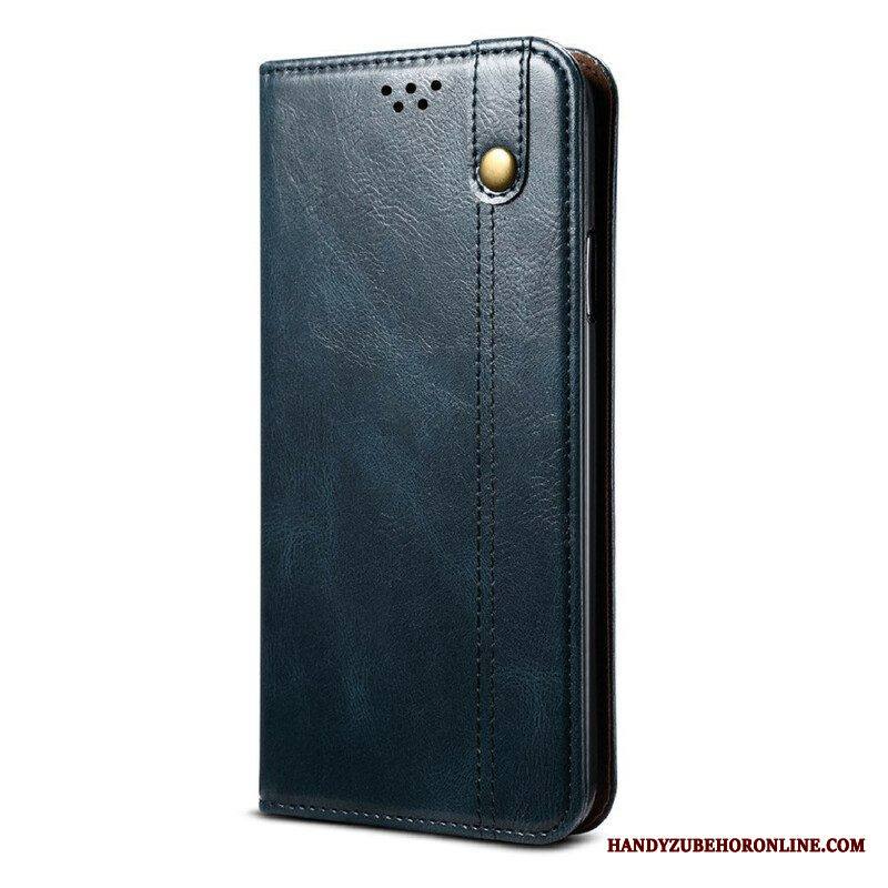Puhelinkuoret Samsung Galaxy S21 FE Kotelot Flip Vahattua Tekonahkaa
