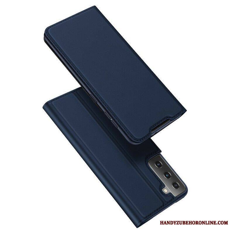 Puhelinkuoret Samsung Galaxy S21 Plus 5G Kotelot Flip Skin Pro Dux Ducis