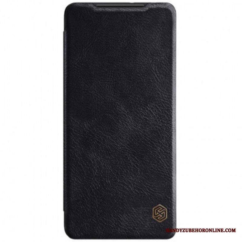 Puhelinkuoret Samsung Galaxy S21 Ultra 5G Kotelot Flip Nillkin Qin -sarja