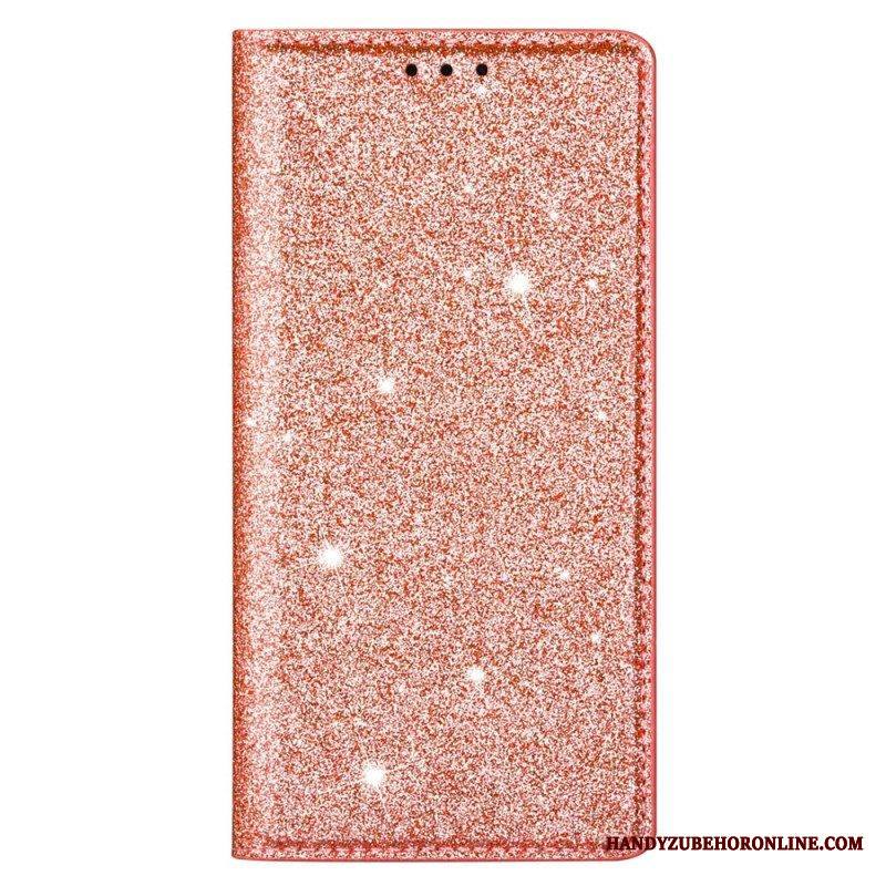 Puhelinkuoret Samsung Galaxy S22 Ultra 5G Kotelot Flip Paljetti Tyyli