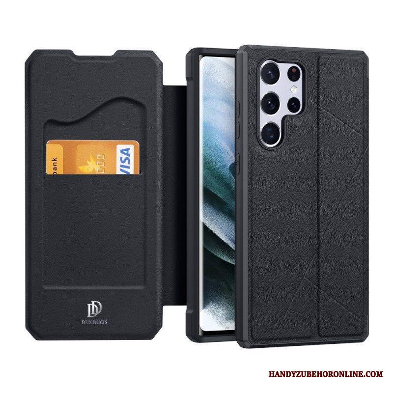Puhelinkuoret Samsung Galaxy S22 Ultra 5G Kotelot Flip Skin X Series Dux Ducis