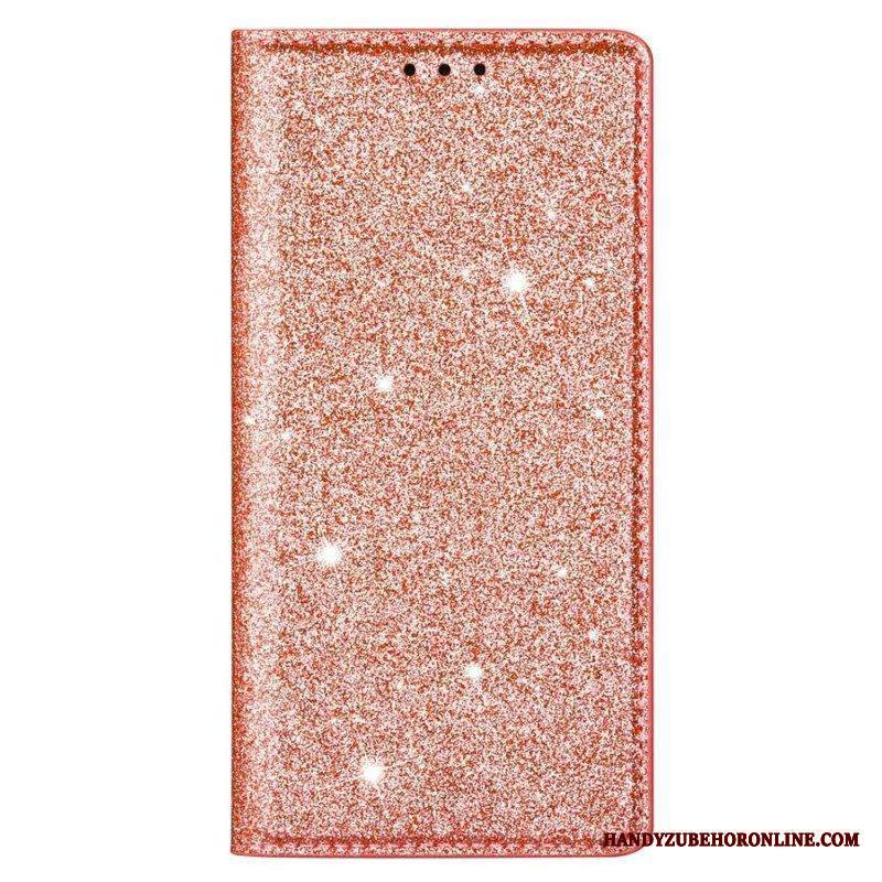 Puhelinkuoret Samsung Galaxy S23 Ultra 5G Kotelot Flip Paljetti Tyyli