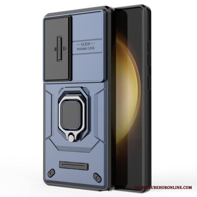 Puhelinkuoret Samsung Galaxy S25 Ultra 5g Kestävä Rengas Linssinsuojalla