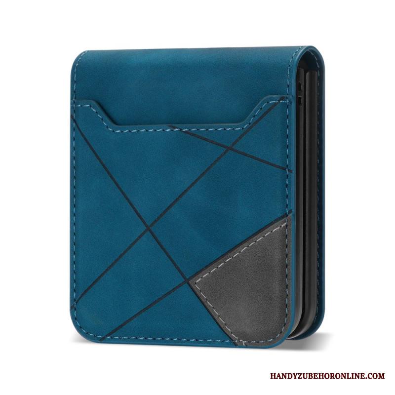 Puhelinkuoret Samsung Galaxy Z Flip 7 Kuviollinen Korttiteline