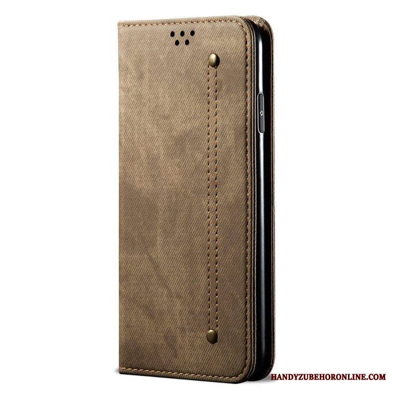 Puhelinkuoret Xiaomi 12T / 12T Pro Kotelot Flip Kangas