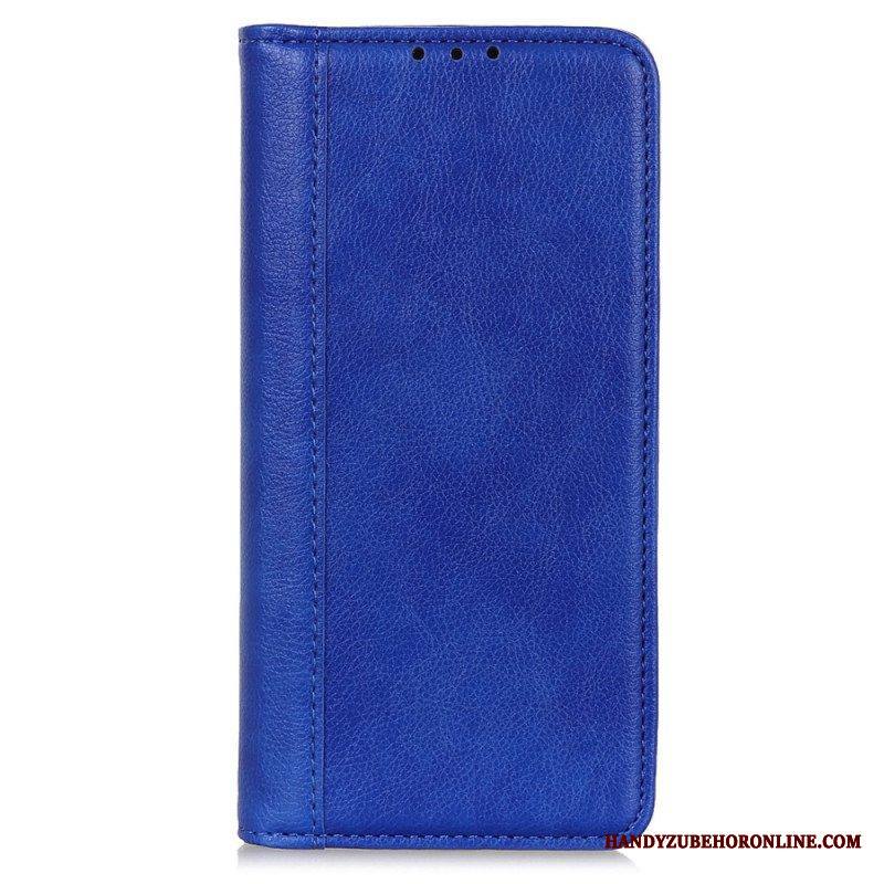 Puhelinkuoret Xiaomi 13 Lite Kotelot Flip Värillinen Versio Haljasnahka