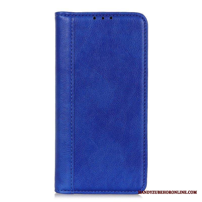 Puhelinkuoret Xiaomi Redmi Note 12 Pro Plus Kotelot Flip Litsi Haljasnahkaa
