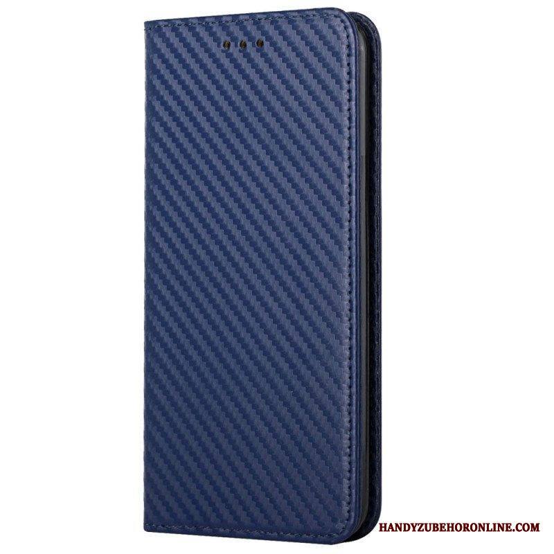 Puhelinkuoret iPhone 14 Pro Suojaketju Kuori Kotelot Flip Strappy Carbon Fiber Style