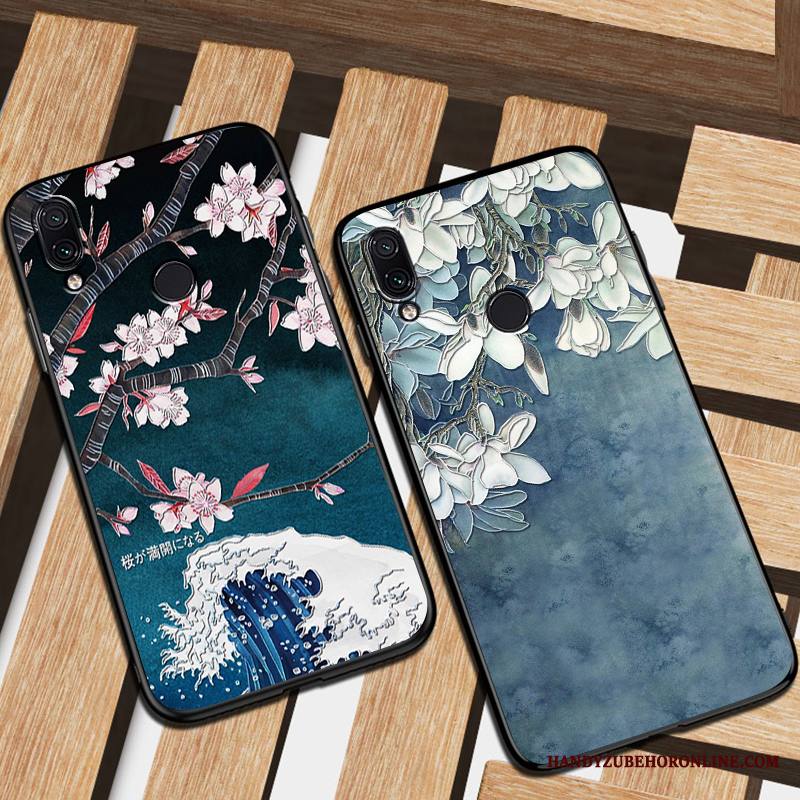 Redmi 7 Kuori Puhelimen Kuoret Silikoni Punainen Net Red Pieni Sininen Kotelo