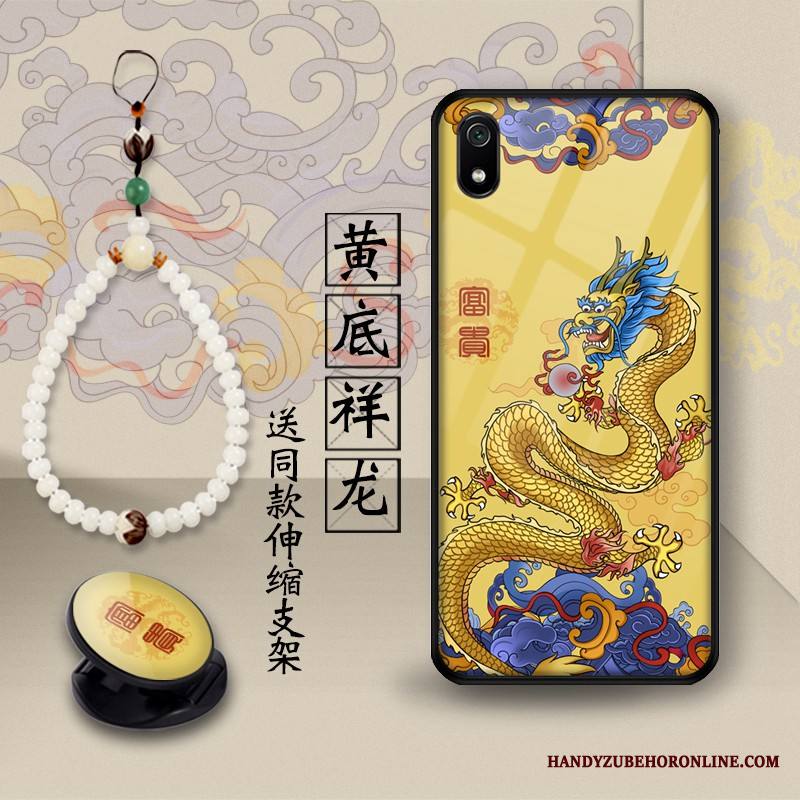 Redmi 7a Kuori Punainen Tuki Pieni Trendi Suojaus Lasi Puhelimen Kuoret