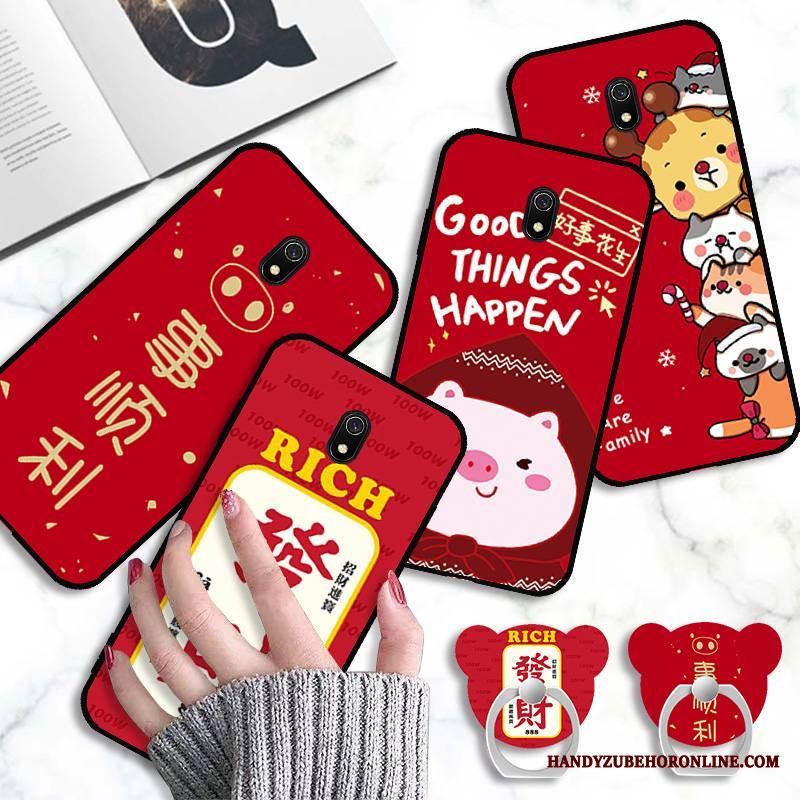 Redmi 8a Luova Punainen All Inclusive Murtumaton Puhelimen Kuoret Kuori Persoonallisuus