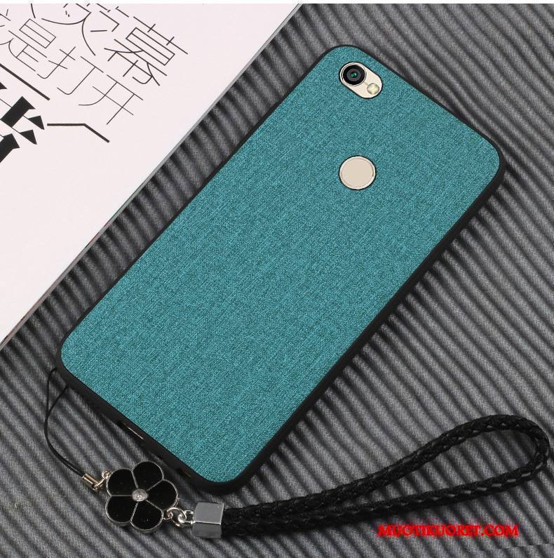 Redmi Note 5a Kuori Sininen Yksinkertainen Puhelimen Pehmeä Neste Suojaus Puhelimen Kuoret Silikoni