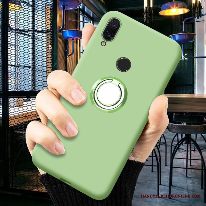 Redmi Note 7 Kuori Puhelimen Kuoret Kotelo Pieni Vihreä Pehmeä Neste Magneettinen Auto