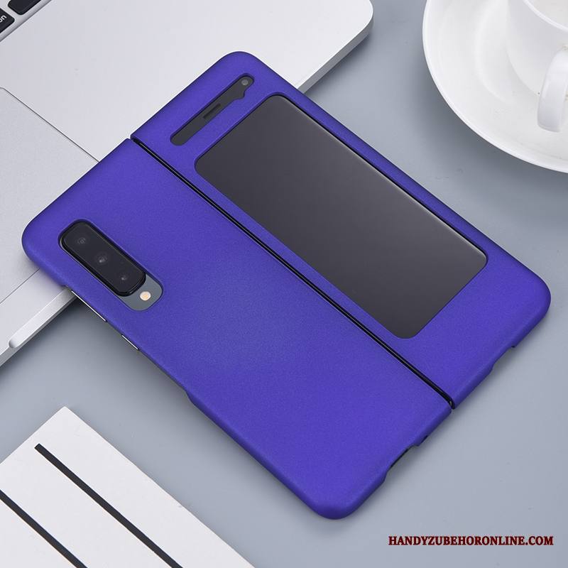 Samsung Fold Liiketoiminta Ylellisyys All Inclusive Kuori Puhelimen Kuoret Violetti Kova