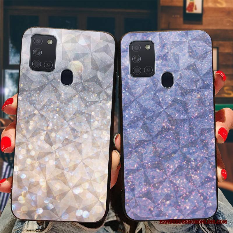 Samsung Galaxy A21s Kuori Tide-brändi Kotelo Persoonallisuus Puhelimen Kuoret Net Red Silikoni All Inclusive