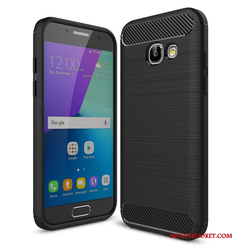 Samsung Galaxy A3 2017 Kotelo Pehmeä Neste Puhelimen Kuoret Murtumaton Tähti Kuori Johdin
