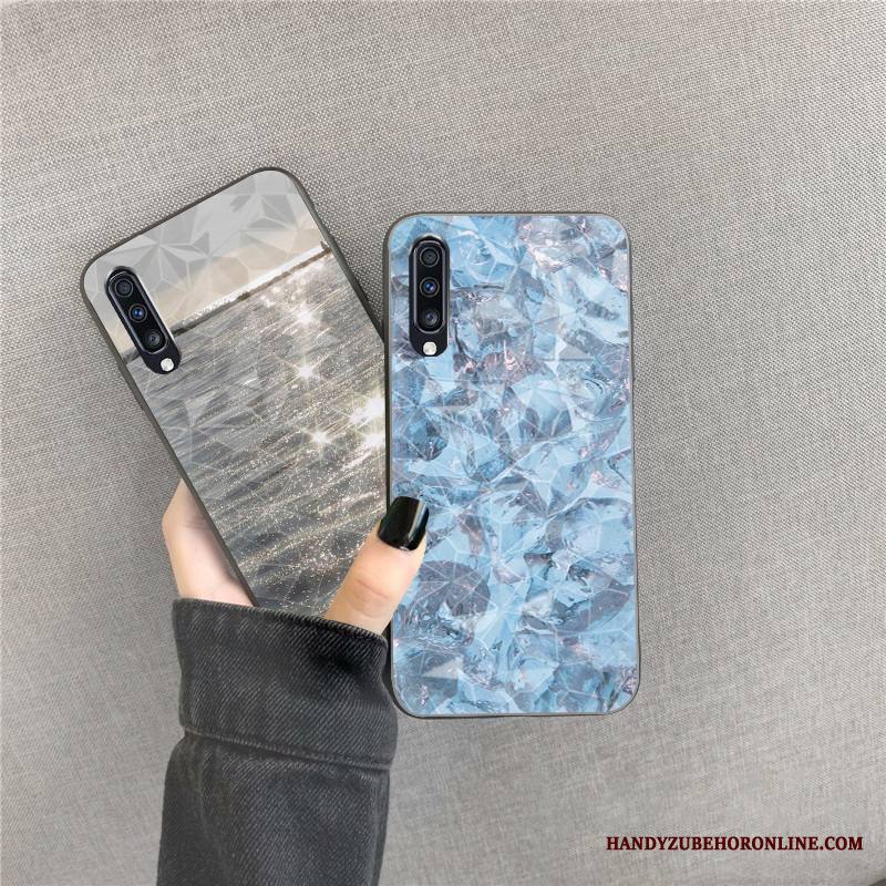 Samsung Galaxy A30s Timantti Net Red Tähti Kuori Puhelimen Kuoret Sininen