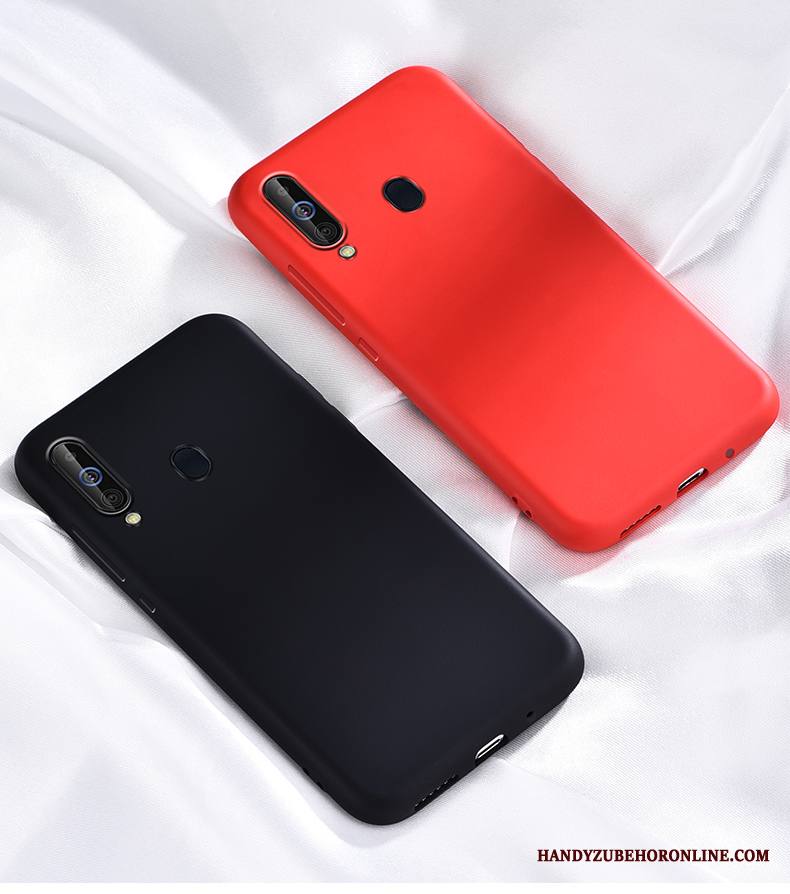 Samsung Galaxy A40s Puhelimen Kuoret Silikoni Persoonallisuus Ohut Pesty Suede Kuori All Inclusive