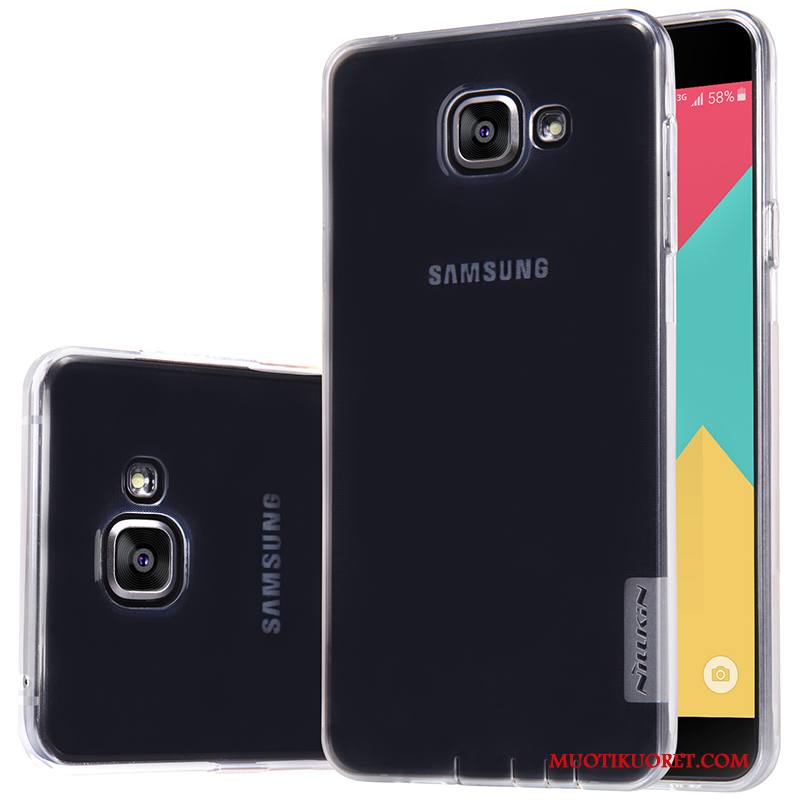 Samsung Galaxy A5 2016 Kuori Ohut Läpinäkyvä Puhelimen Kuoret Tähti Kotelo Pehmeä Neste Kulta