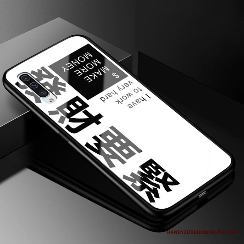Samsung Galaxy A50 Kuori Puhelimen Kuoret Trendi Valkoinen Murtumaton Suojaus Rakastunut Kotelo