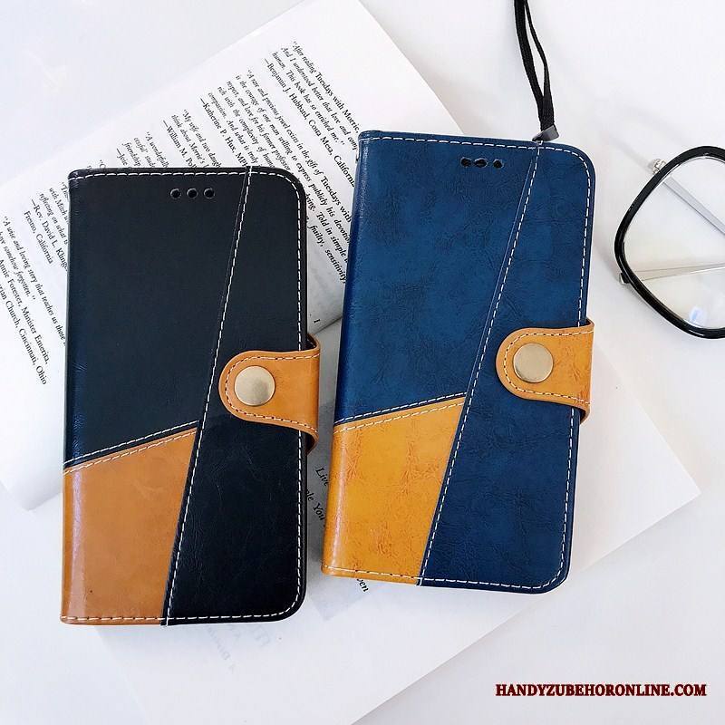 Samsung Galaxy A6+ Kuoret Suojaus Liiketoiminta Kuori Kotelo Puhelimen Kuoret Sininen