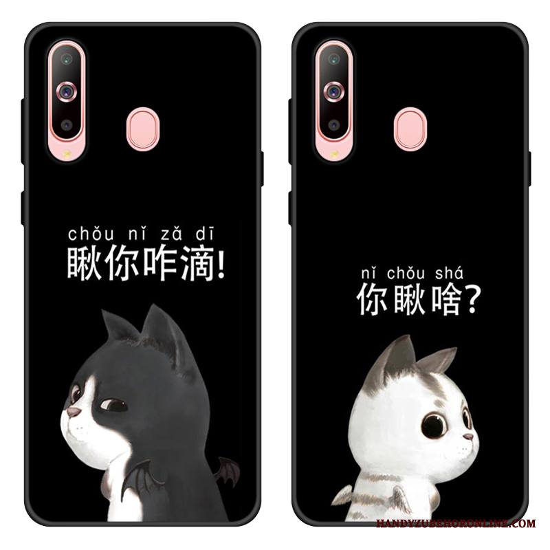 Samsung Galaxy A60 Kuori Murtumaton Musta Pehmeä Neste Puhelimen Kuoret Tähti Silikoni