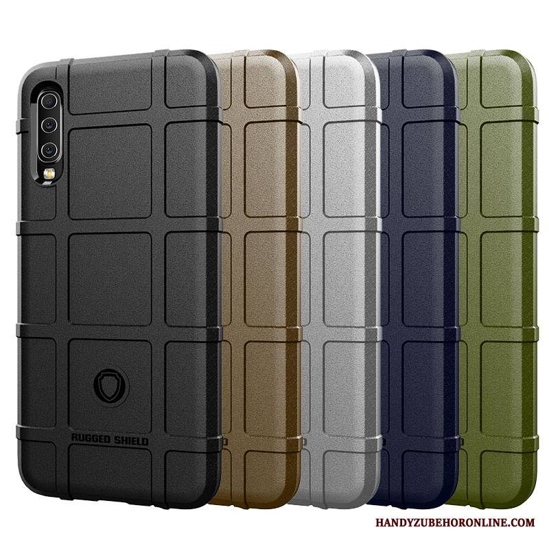 Samsung Galaxy A70 Kuori Pesty Suede Tähti Puhelimen Kuoret Tide-brändi Kolme Puolustusta Liukumaton All Inclusive