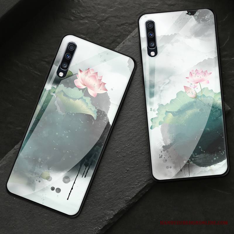 Samsung Galaxy A70 Kuori Tähti Maisema Puhelimen Kuoret Vuosikerta Suojaus Lasi Kotelo