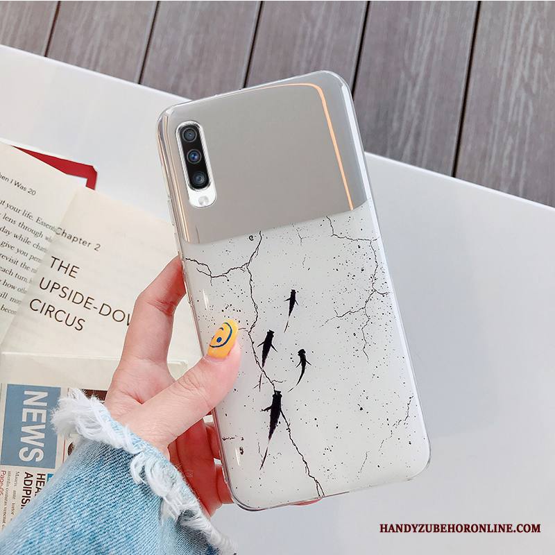 Samsung Galaxy A70s Kuori Murtumaton Puhelimen Kuoret Näytönsuojus Valkoinen Tähti Kotelo Tila