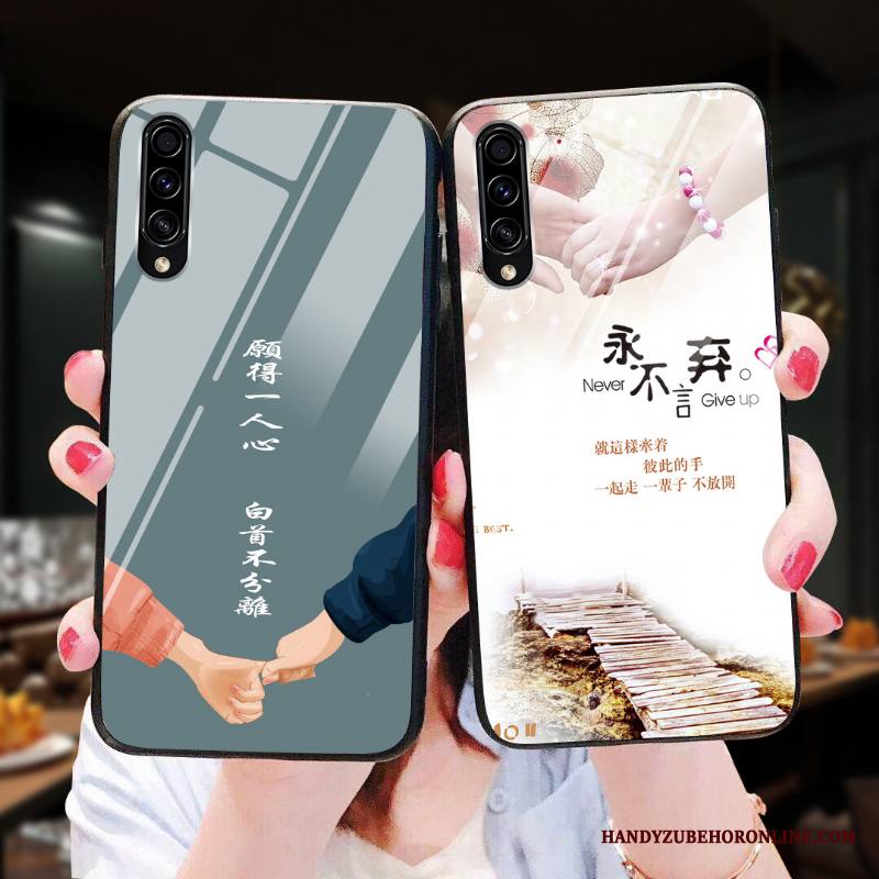 Samsung Galaxy A70s Muokata Tähti Kuori Puhelimen Kuoret Luova Lasi Kotelo