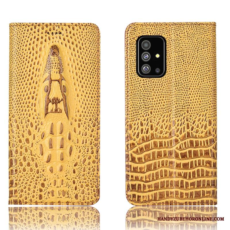Samsung Galaxy A71 Kuori Tähti Puhelimen Kuoret Kotelo Krokotiili Suojaus All Inclusive Murtumaton