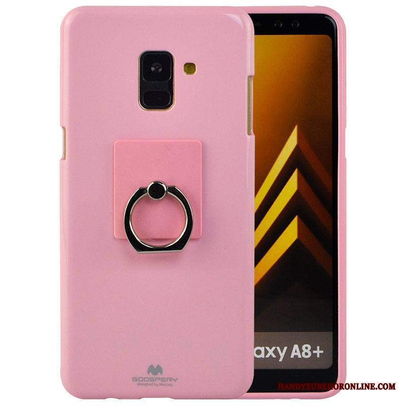Samsung Galaxy A8 2018 Kuori Puhelimen Kuoret All Inclusive Silikoni Jauhe Tähti Kotelo Suojaus