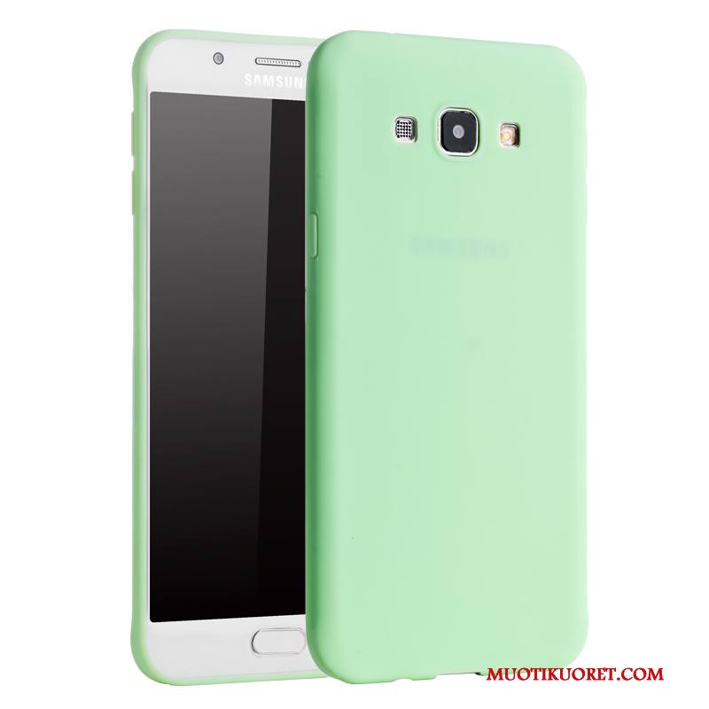 Samsung Galaxy A8 Kuori Puhelimen Pehmeä Neste Ultra Suojaus Tähti Silikoni Kehys