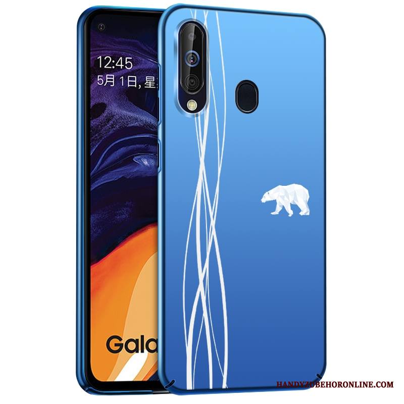 Samsung Galaxy A8s Kova Suojaus Kuori Silikoni Tähti Pesty Suede All Inclusive