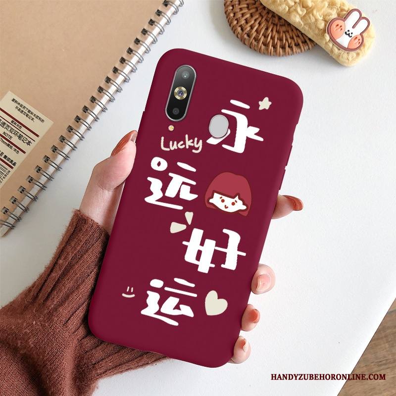 Samsung Galaxy A8s Kuori Persoonallisuus Pesty Suede All Inclusive Ultra Ohut Rakastunut Murtumaton