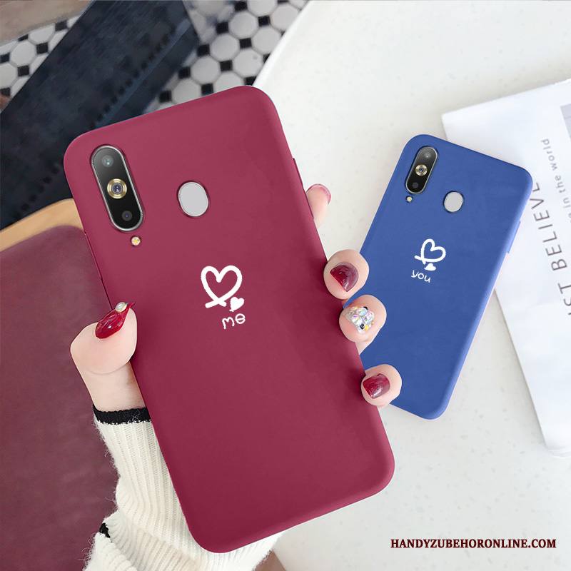 Samsung Galaxy A8s Kuori Ultra Yksinkertainen Murtumaton Uusi Pehmeä Neste Luova Silikoni