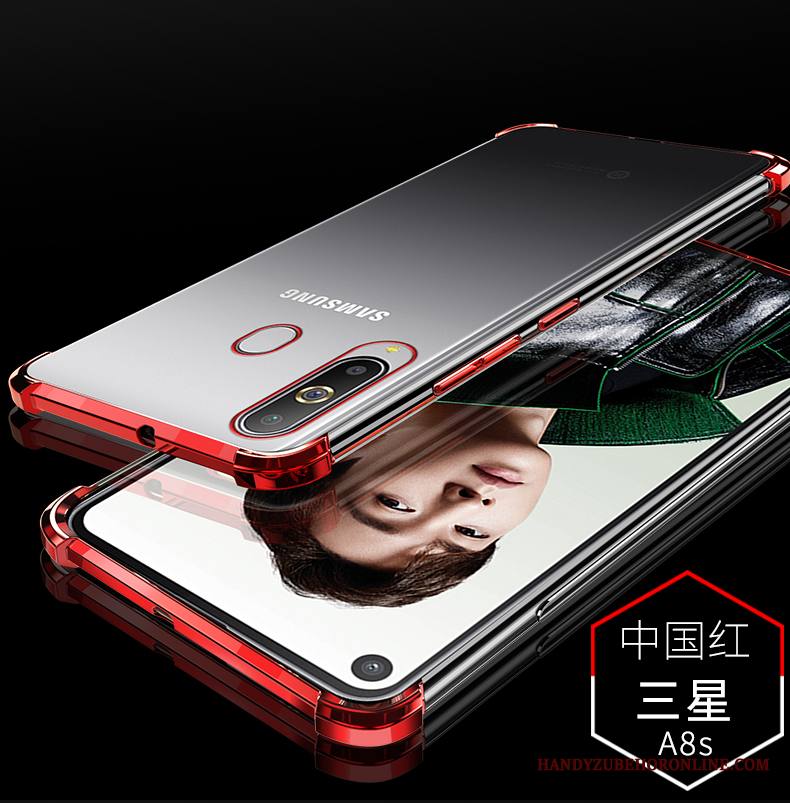 Samsung Galaxy A8s Luova Yksinkertainen Puhelimen Kuoret Silikoni Pehmeä Neste All Inclusive Kuori