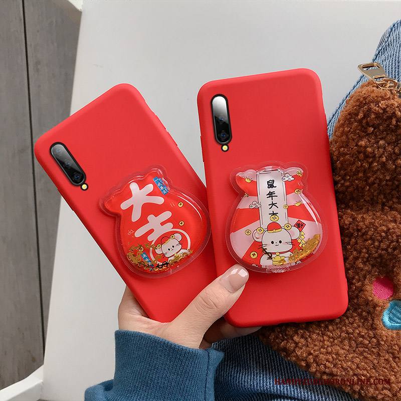 Samsung Galaxy A90 5g Kuori L Juoksuhiekka Puhelimen Kuoret Punainen Tähti