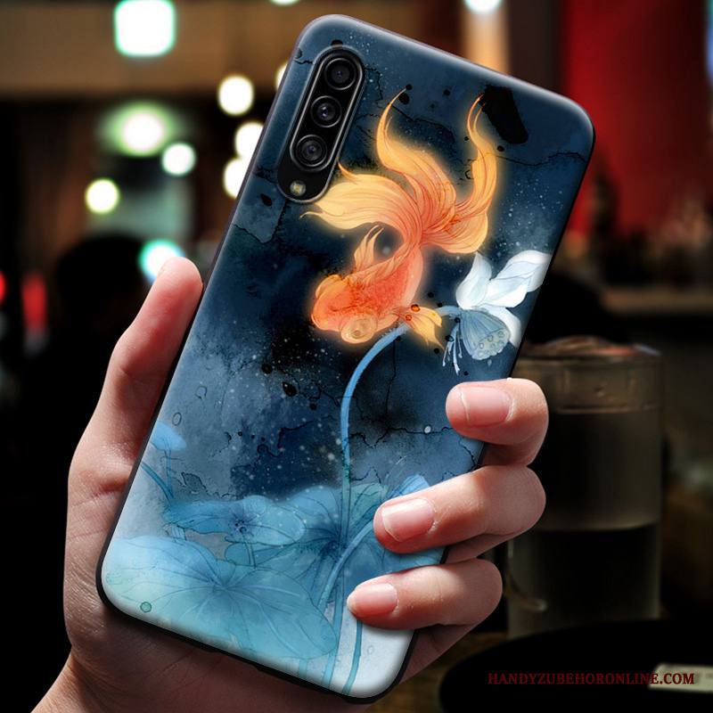 Samsung Galaxy A90 5g Kuori Murtumaton Kotelo Tähti Kohokuviointi Suojaus Puhelimen Kuoret Silikoni