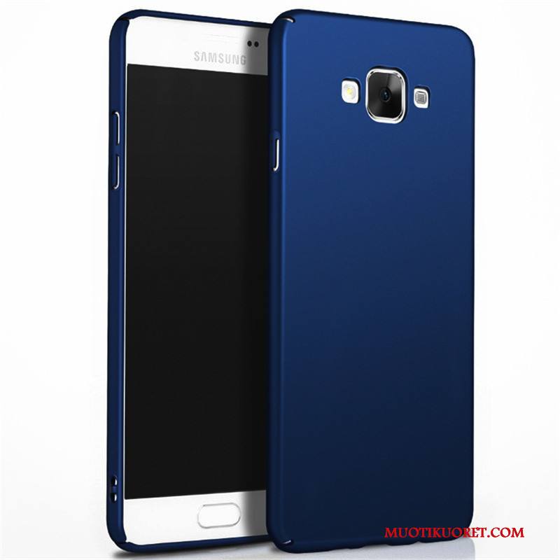 Samsung Galaxy J7 2016 Pesty Suede Suojaus Tähti Kotelo Kova Puhelimen Kuoret Kuori