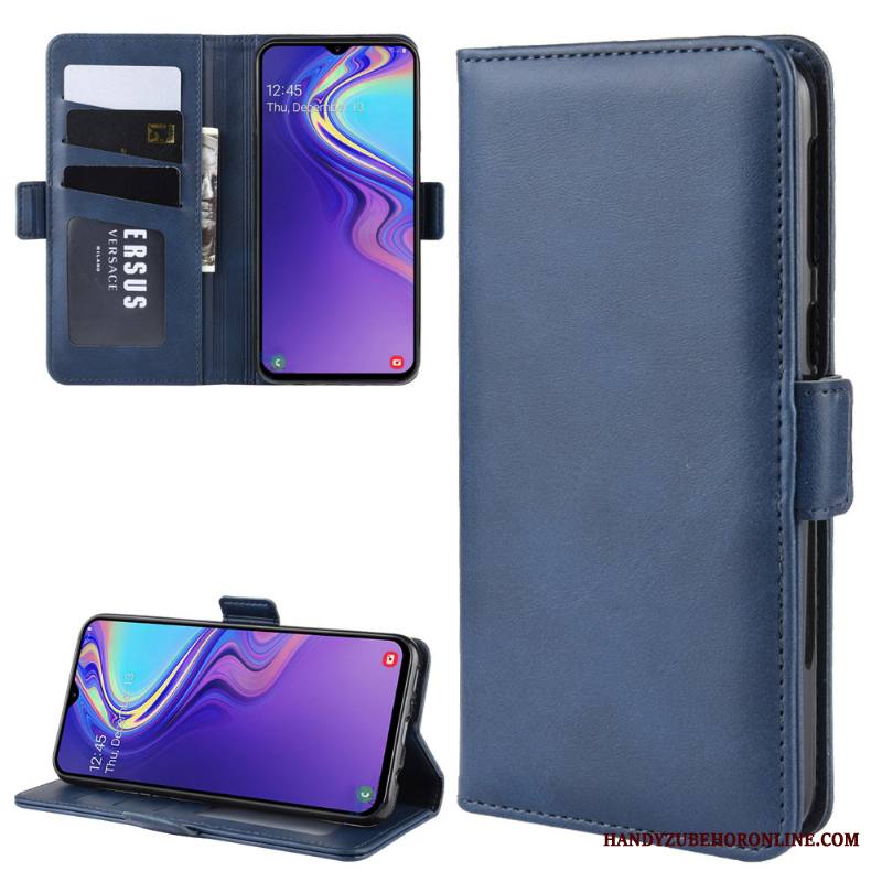 Samsung Galaxy M20 Kuori Lehmä Uusi Vuosikerta Tähti Sininen Kotelo Suojaus