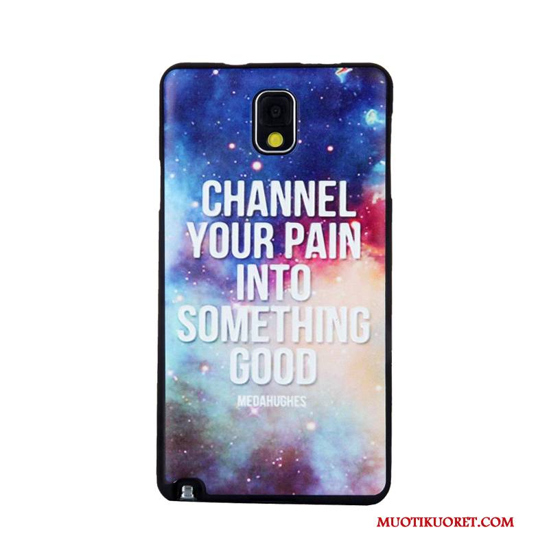 Samsung Galaxy Note 3 Kuori Karkaisu Kotelo Tähti Näytönsuojus Puhelimen Kuoret Suojaus Sarjakuva