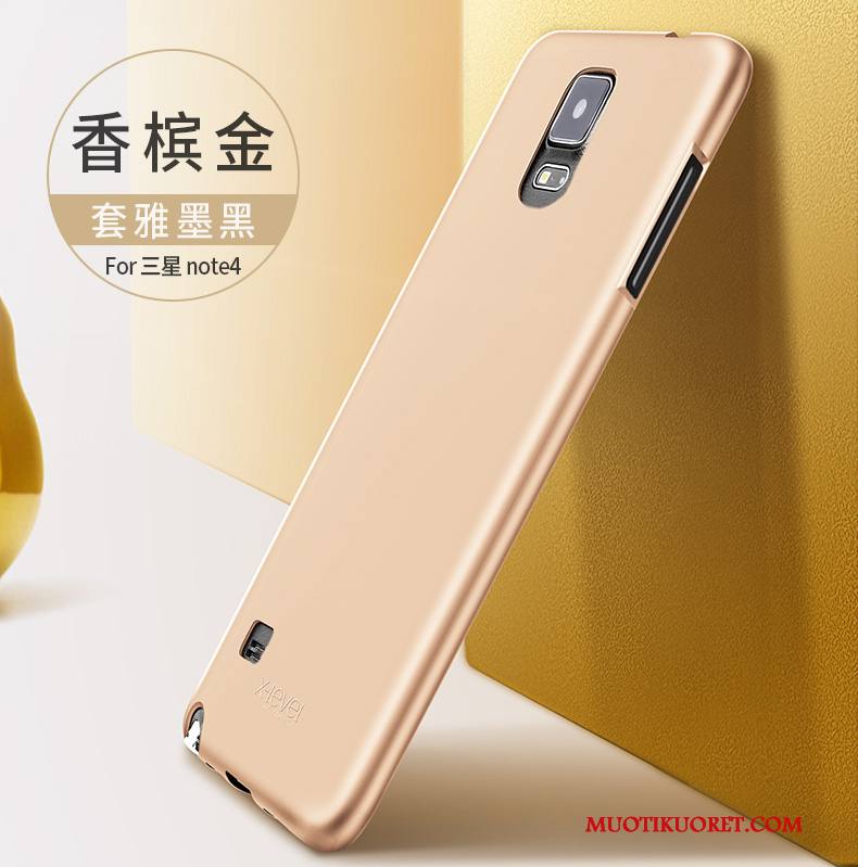 Samsung Galaxy Note 4 Kuori Suojaus Silikoni Tähti Pesty Suede Puhelimen Kuoret Pehmeä Neste Ultra