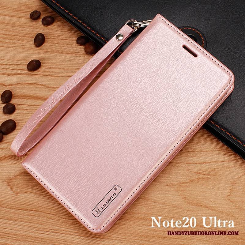Samsung Galaxy Note20 Ultra Kuori Nahkakotelo Jauhe Puhelimen Kuoret Tähti Simpukka Salkku