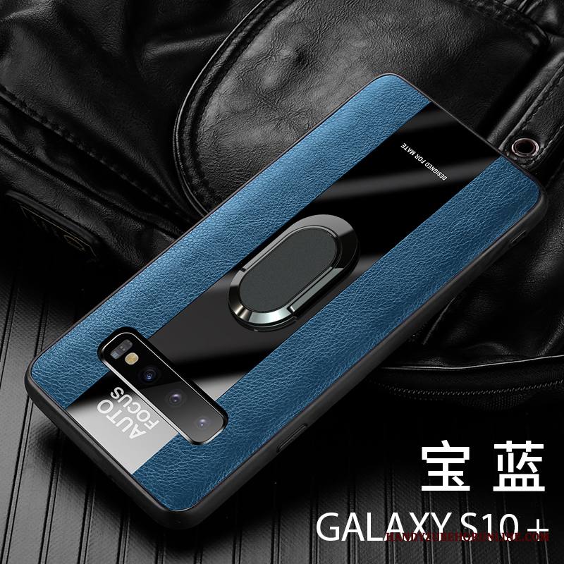 Samsung Galaxy S10+ Kuori Ohut All Inclusive Nahkakotelo Trendi Ylellisyys Liiketoiminta Murtumaton