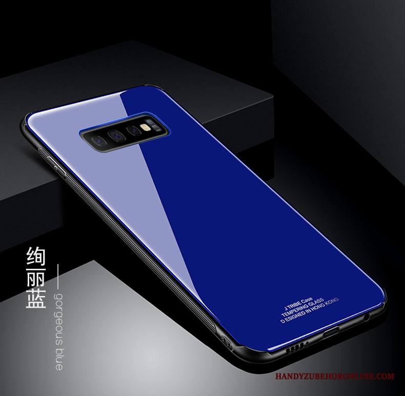 Samsung Galaxy S10 Kuori Persoonallisuus Net Red Luova Silikoni Tähti Läpinäkyvä Tide-brändi