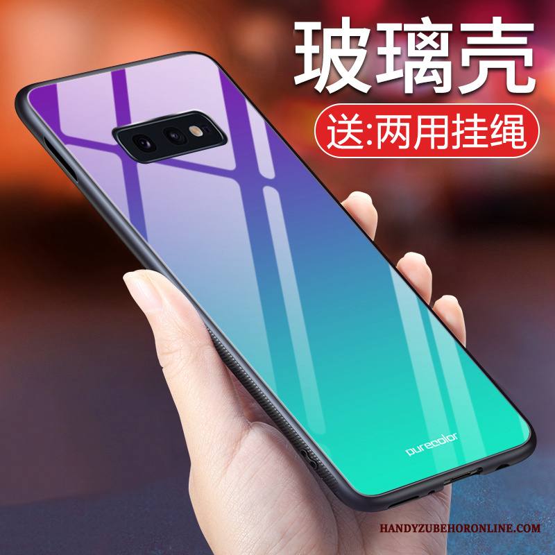 Samsung Galaxy S10e Kuori Yksinkertainen Puhelimen Luova Trendi Murtumaton Silikoni Pehmeä Neste