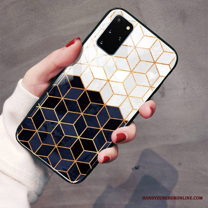 Samsung Galaxy S20+ Kuori Kaltevuus Luova Trendi Persoonallisuus Suojaus Murtumaton Lasi